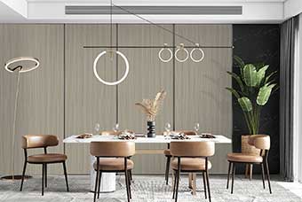 安庆轻奢风格-餐厅