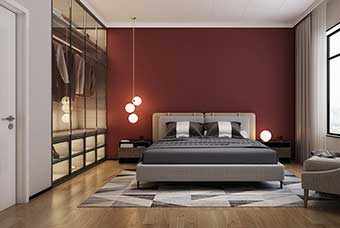 安庆现代风格-卧室