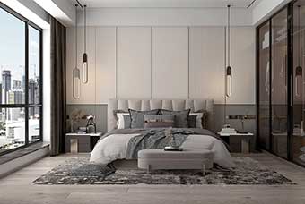 安庆现代风格-卧室