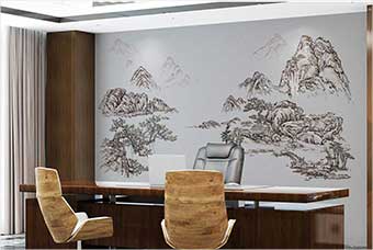 安庆森佰汇航空纤维墙咔（山水之间）