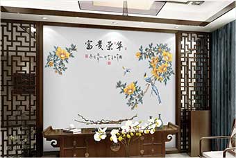 安庆森佰汇航空纤维墙咔（富贵荣华）